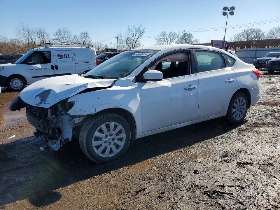 Продажа на аукционе авто 2019 Nissan Sentra, vin: 3N1AB7AP7KY345850, номер лота: 74874555