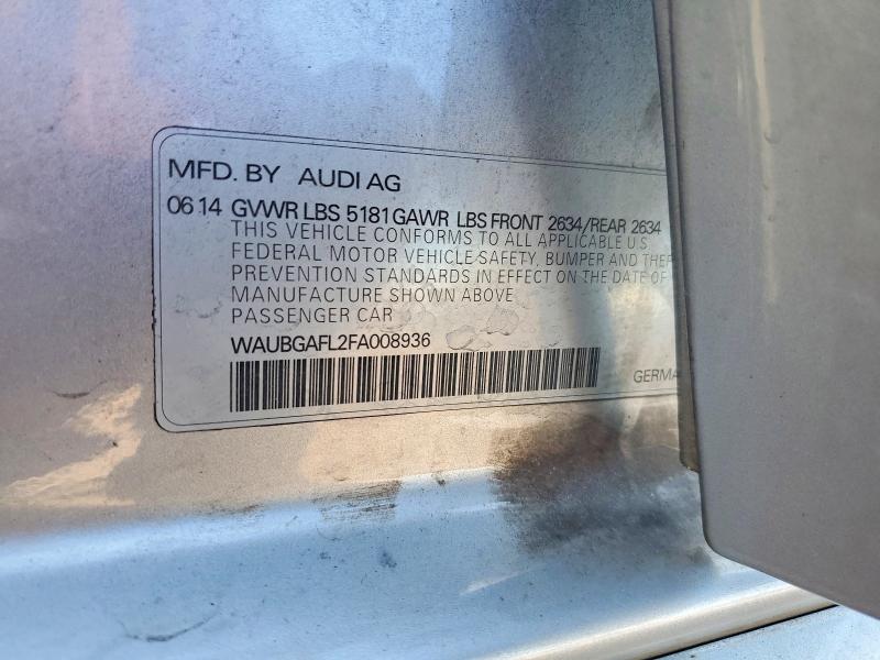 Продажа на аукционе авто 2015 Audi S4, vin: WAUBGAFL2FA008936, номер лота: 76675525