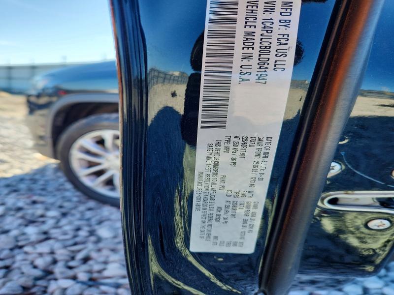 Продаж на аукціоні авто 2020 Jeep Cherokee, vin: 1C4PJLCB0LD641947, номер лоту: 76588225