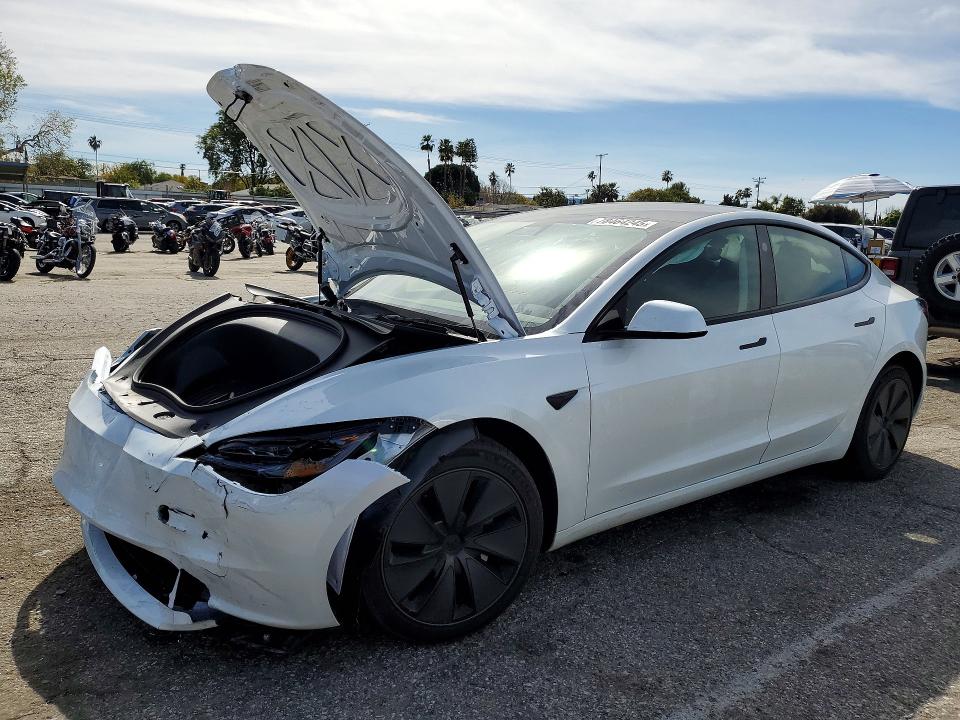 Продажа на аукционе авто 2025 Tesla Model 3, vin: 5YJ3E1EA8SF064927, номер лота: 78464245
