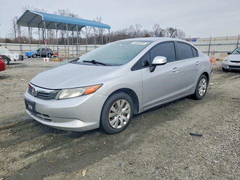 78526295 :رقم المزاد ، 19XFB2F58CE099875 vin ، 2012 Honda Civic مزاد بيع