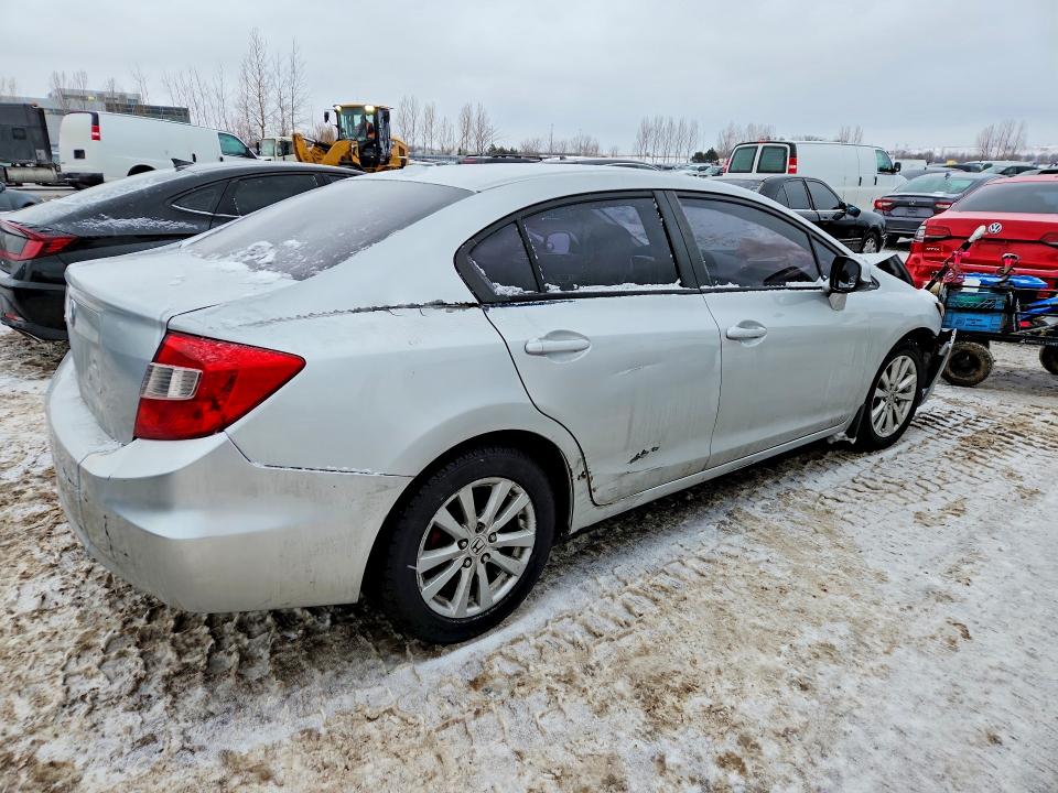 74066365 :رقم المزاد ، 2HGFB2F90CH017212 vin ، 2012 Honda Civic مزاد بيع