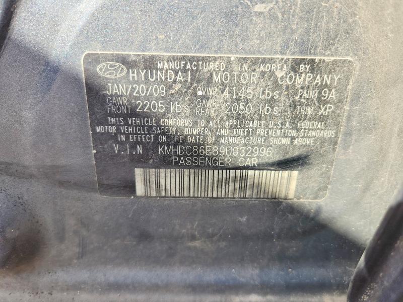Aukcja sprzedaży 2009 Hyundai Elantra, vin: KMHDC86E89U032996, numer aukcji: 79031915