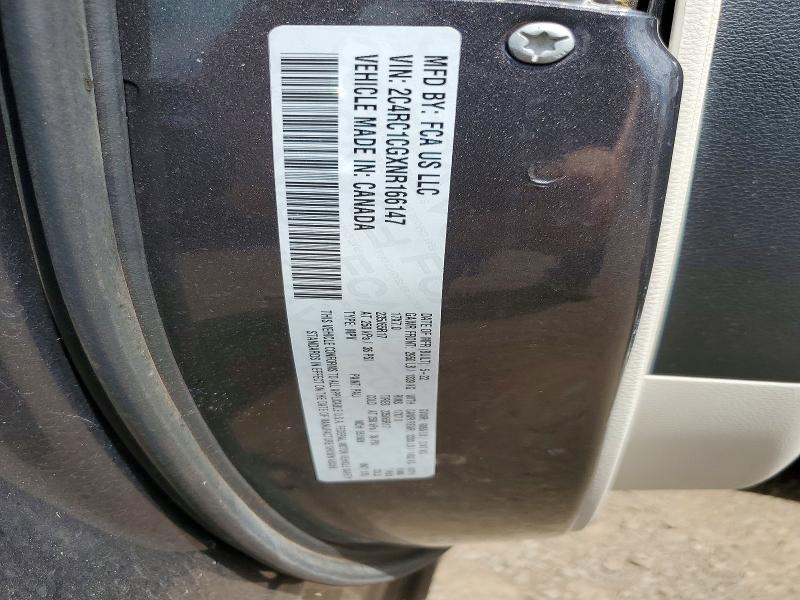 Aukcja sprzedaży 2022 Chrysler Voyager, vin: 2C4RC1CGXNR166147, numer aukcji: 79314745