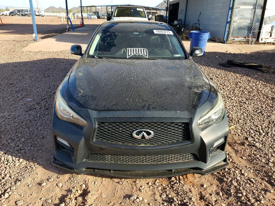 2015 Infiniti Q50 მანქანა იყიდება აუქციონზე, vin: JN1BV7AR0FM393938, აუქციონის ნომერი: 78483275