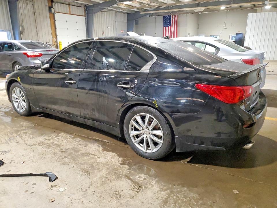 76330525 :رقم المزاد ، JN1BV7ARXFM393283 vin ، 2015 Infiniti Q50 مزاد بيع