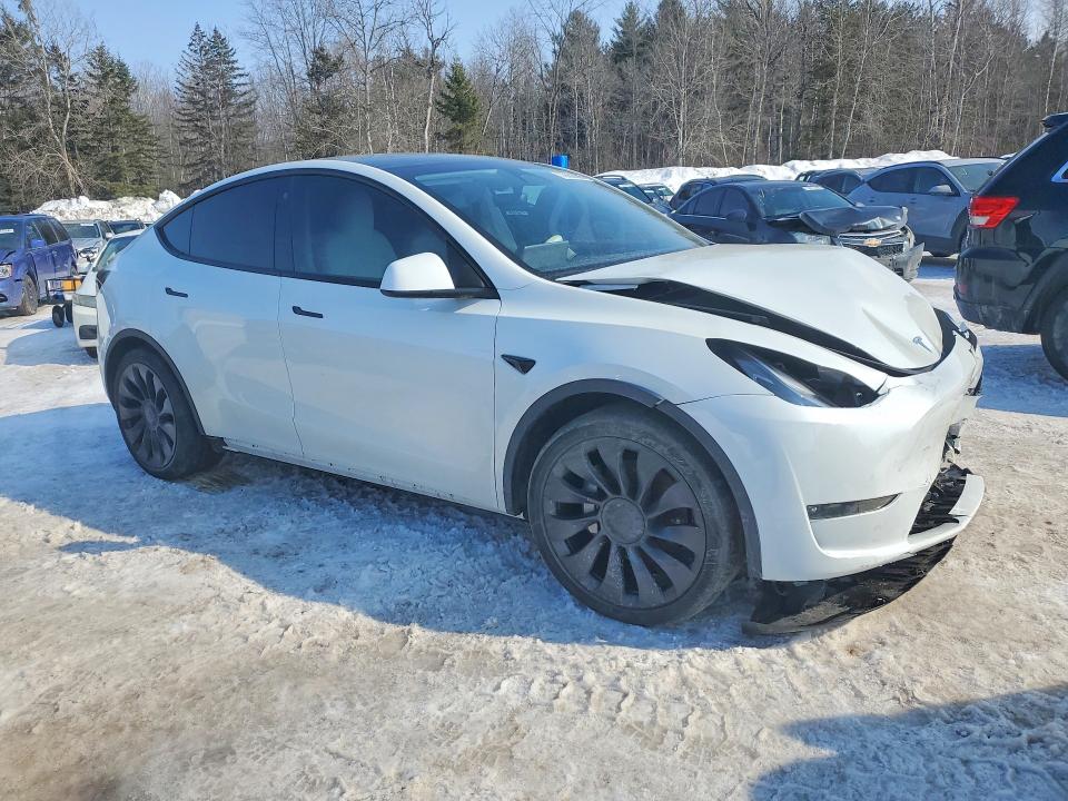 75509005 :رقم المزاد ، 7SAYGAEE5PF762666 vin ، 2023 Tesla Model Y مزاد بيع