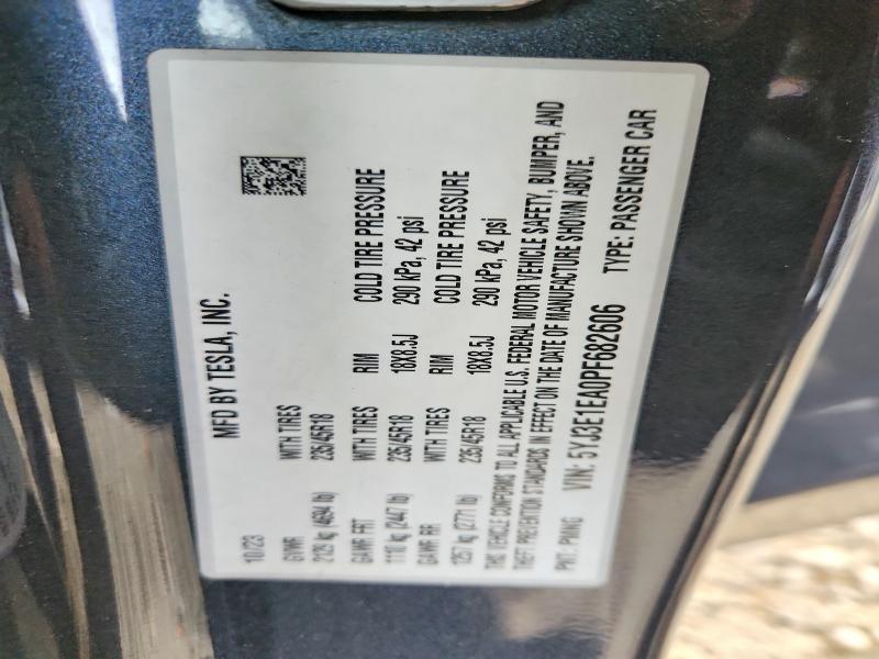 Aukcja sprzedaży 2023 Tesla Model 3, vin: 5YJ3E1EA0PF682606, numer aukcji: 78728725