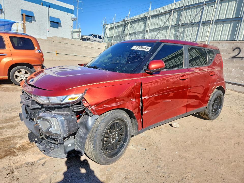 77706485 :رقم المزاد ، KNDJ23AUXL7093039 vin ، 2020 Kia Soul مزاد بيع