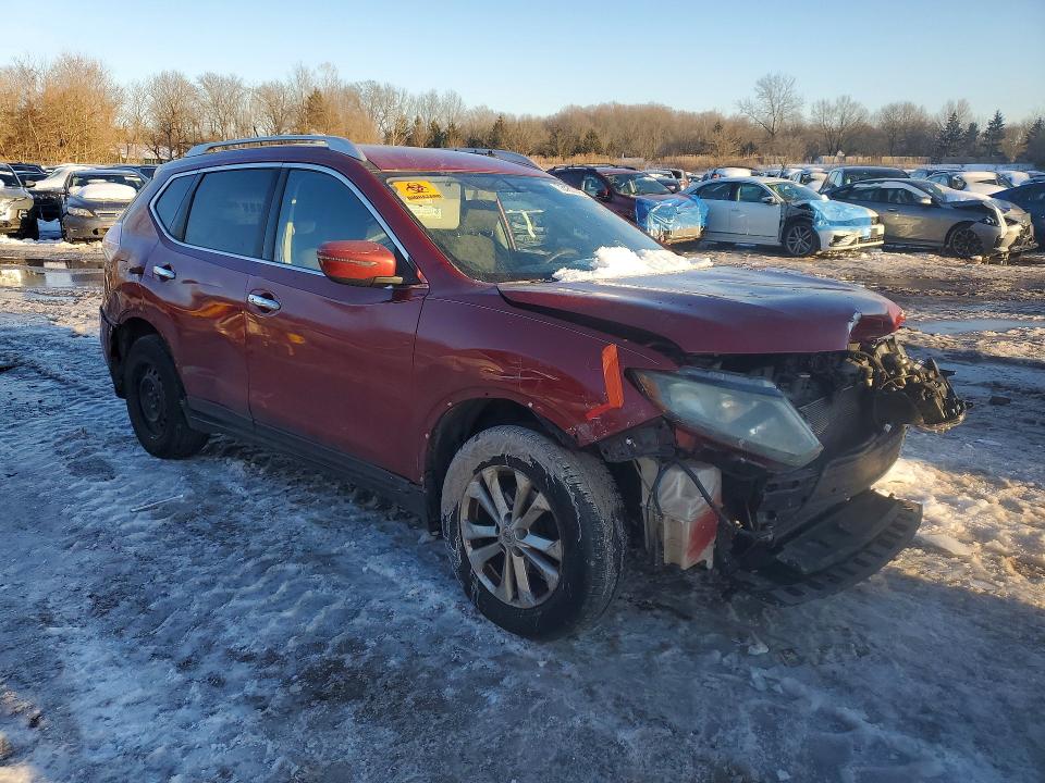 Auction sale of the 2016 Nissan Rogue, vin: KNMAT2MV4GP600485, lot number: 73460925