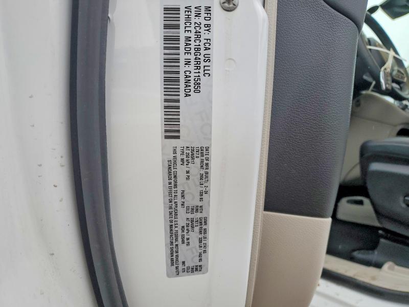 Aukcja sprzedaży 2024 Chrysler Pacifica, vin: 2C4RC1BG4RR115850, numer aukcji: 74508595