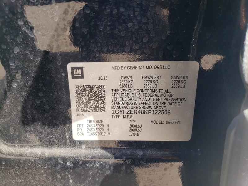 Продаж на аукціоні авто 2019 Cadillac Xt4, vin: 1GYFZER48KF122506, номер лоту: 78083615