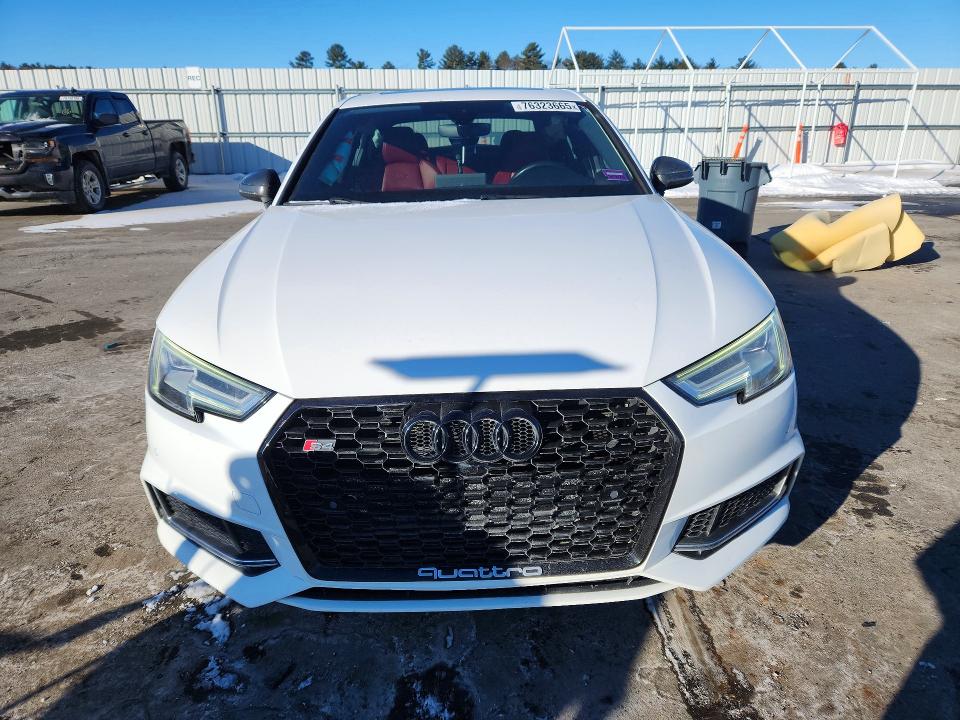 76323665 :رقم المزاد ، WAUB4AF45JA056392 vin ، 2018 Audi S4 مزاد بيع