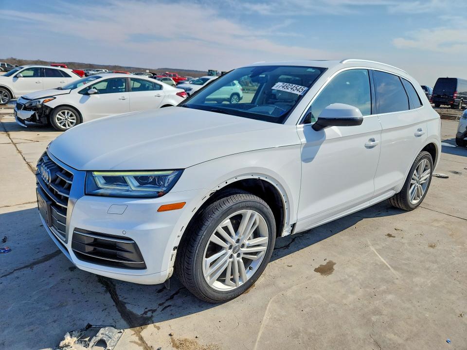 2018 Audi Q5 მანქანა იყიდება აუქციონზე, vin: WA1BNAFY0J2002604, აუქციონის ნომერი: 74924545