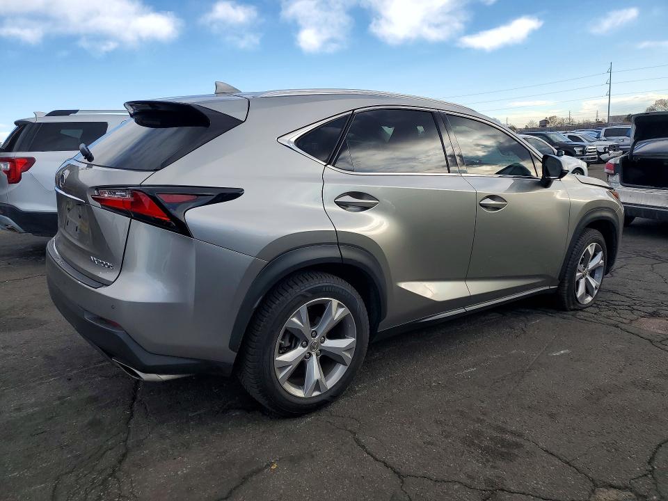 2017 Lexus Nx მანქანა იყიდება აუქციონზე, vin: JTJBARBZ9H2107647, აუქციონის ნომერი: 77953345