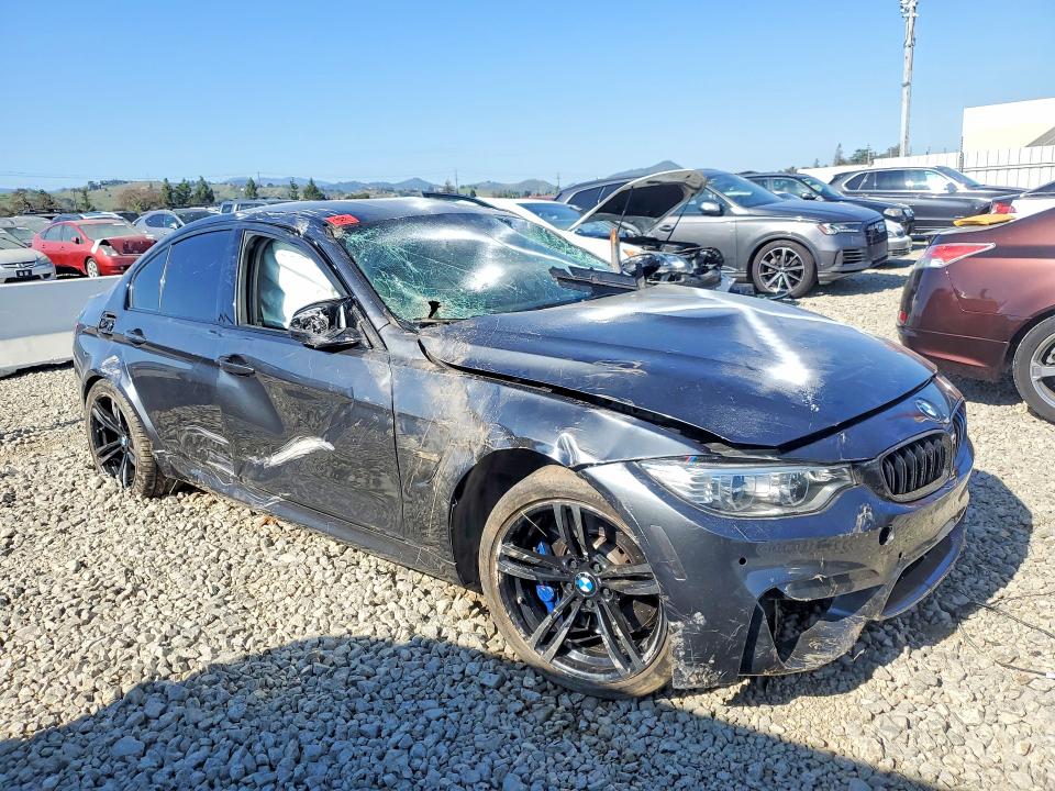 76635575 :رقم المزاد ، WBS3C9C56FJ276453 vin ، 2015 Bmw M3 مزاد بيع