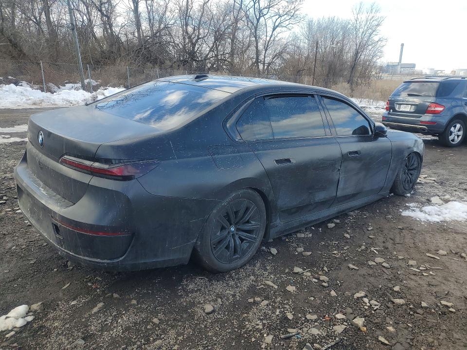 2024 Bmw I7 მანქანა იყიდება აუქციონზე, vin: WBY43EJ07RCR29956, აუქციონის ნომერი: 77299855