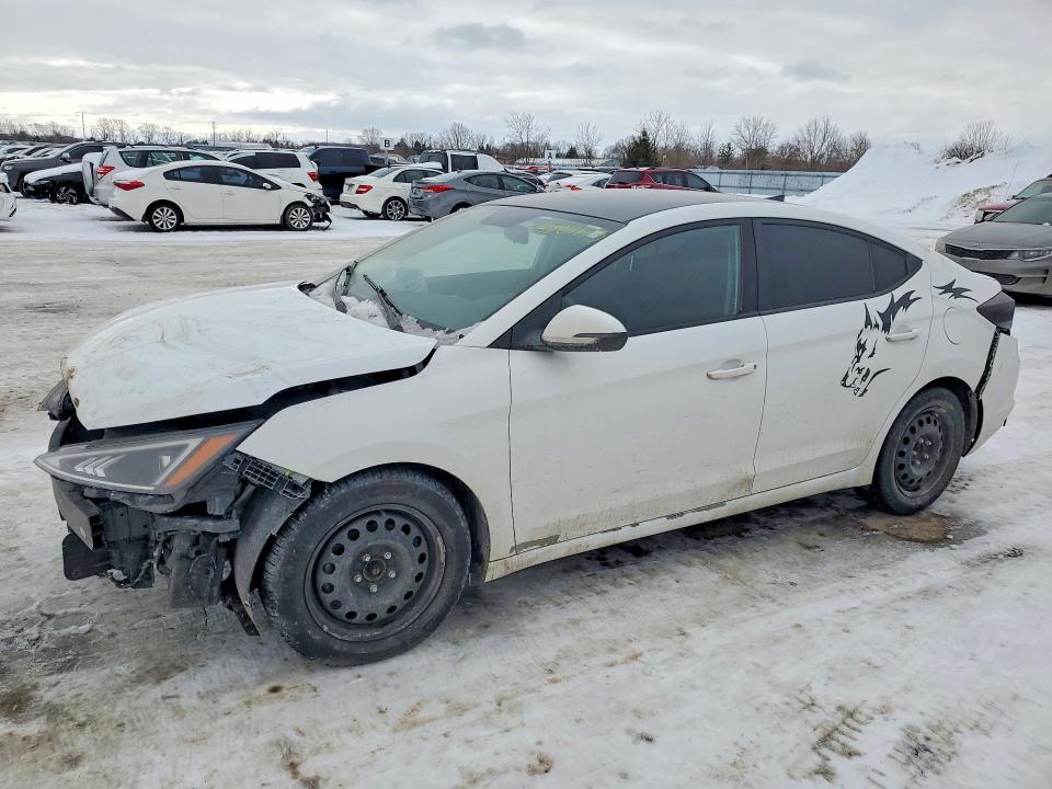 75784175 :رقم المزاد ، KMHD84LF6KU853687 vin ، 2019 Hyundai Elantra مزاد بيع