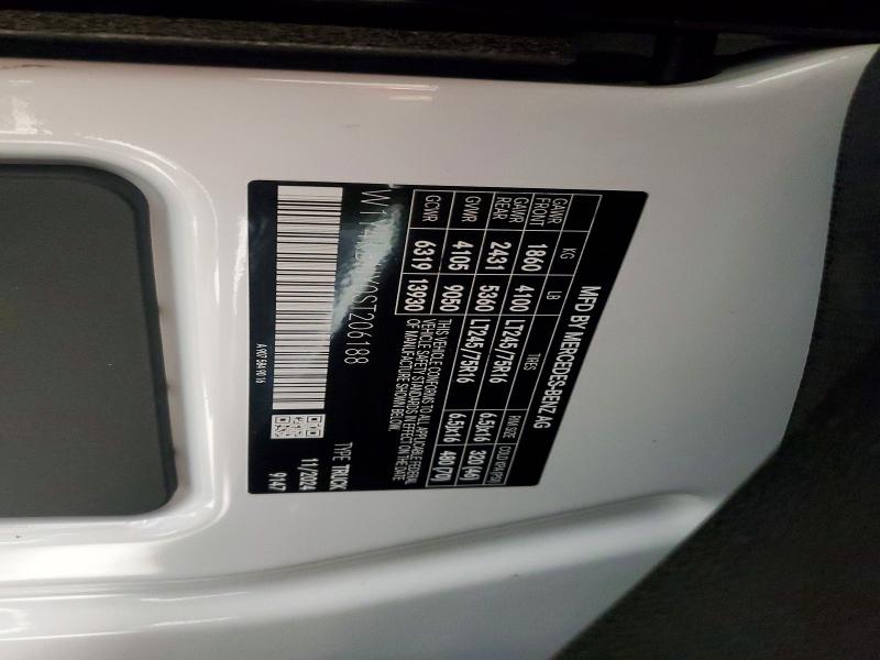 Продажа на аукционе авто 2025 Mercedes-benz Sprinter, vin: W1Y4KBHY0ST206188, номер лота: 78663665