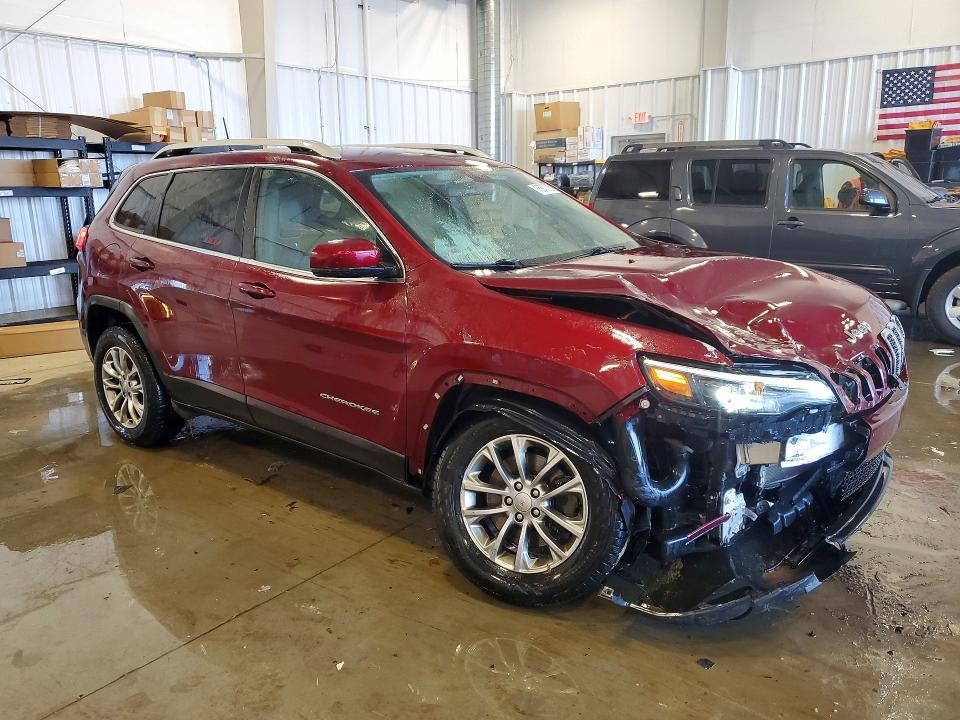 76847005 :رقم المزاد ، 1C4PJMLX4KD228932 vin ، 2019 Jeep Cherokee مزاد بيع