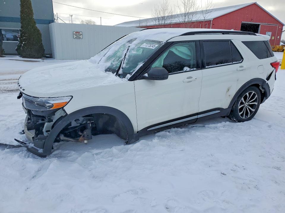 77275245 :رقم المزاد ، 1FMSK8DH8MGA97653 vin ، 2021 Ford Explorer مزاد بيع