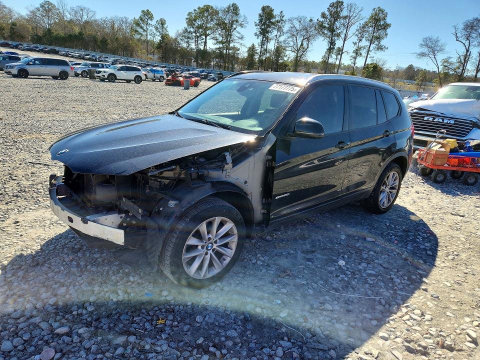 2017 Bmw X3 მანქანა იყიდება აუქციონზე, vin: 5UXWZ7C39H0X40882, აუქციონის ნომერი: 77177775