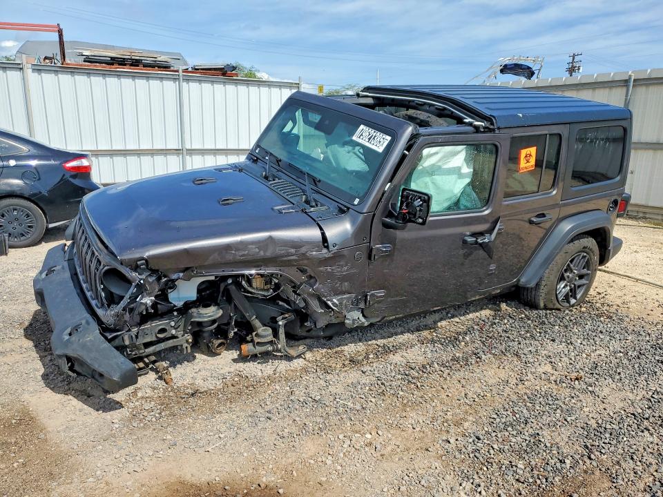 79621385 :رقم المزاد ، 1C4PJXDN9SW538593 vin ، 2025 Jeep Wrangler مزاد بيع