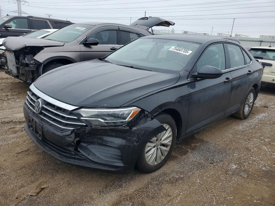 2019 Volkswagen Jetta მანქანა იყიდება აუქციონზე, vin: 3VWC57BU0KM085863, აუქციონის ნომერი: 75460705