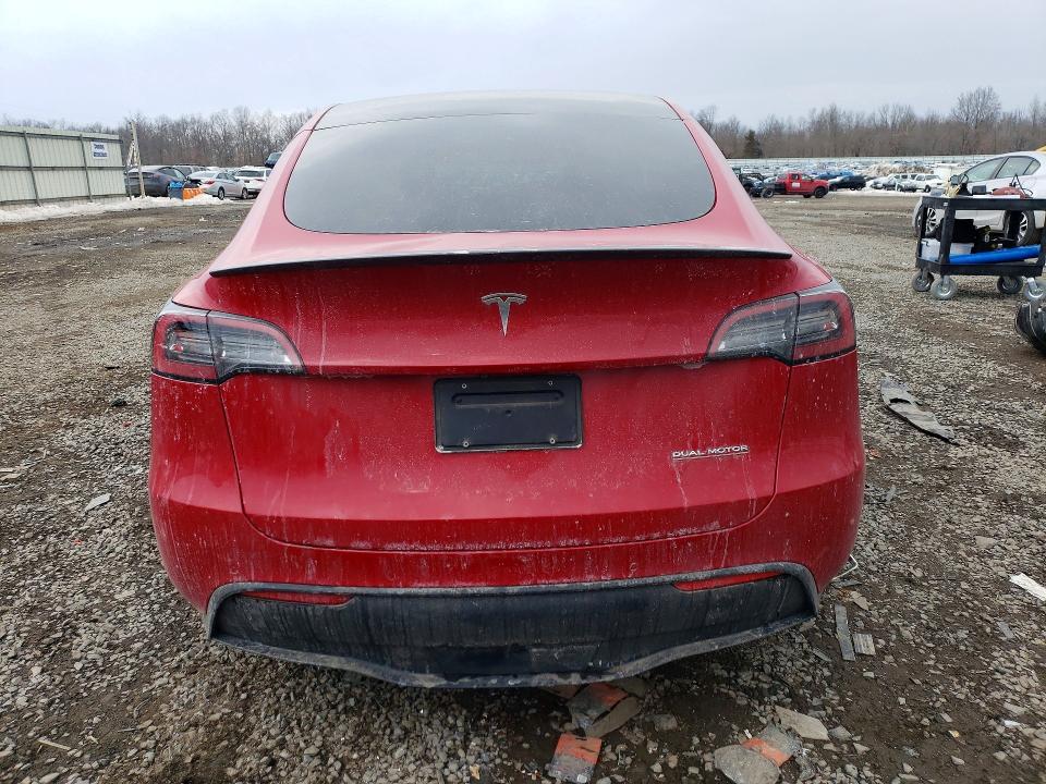 Продаж на аукціоні авто 2022 Tesla Model Y, vin: 7SAYGDEF6NF497215, номер лоту: 76949325