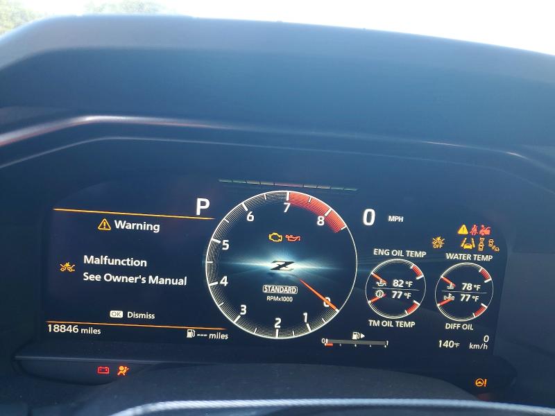 76336045 :رقم المزاد ، JN1BZ4BH8RM361669 vin ، 2024 Nissan Z Performa مزاد بيع