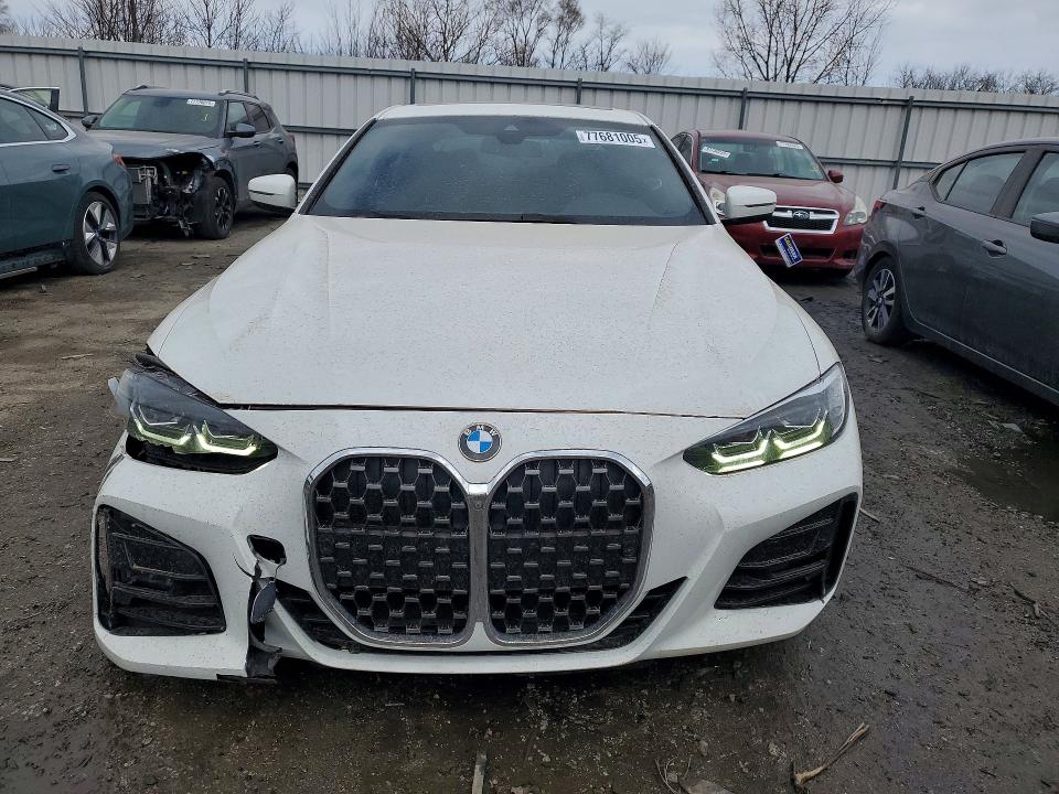 2021 Bmw 430xi მანქანა იყიდება აუქციონზე, vin: WBA73AP08MCF96674, აუქციონის ნომერი: 77681005