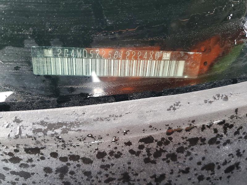 79108555 :رقم المزاد ، 2G4WD582561222480 vin ، 2006 Buick Lacrosse مزاد بيع