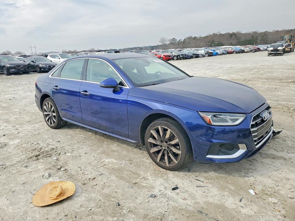2021 Audi A4 მანქანა იყიდება აუქციონზე, vin: WAUABAF41MA014386, აუქციონის ნომერი: 75910985