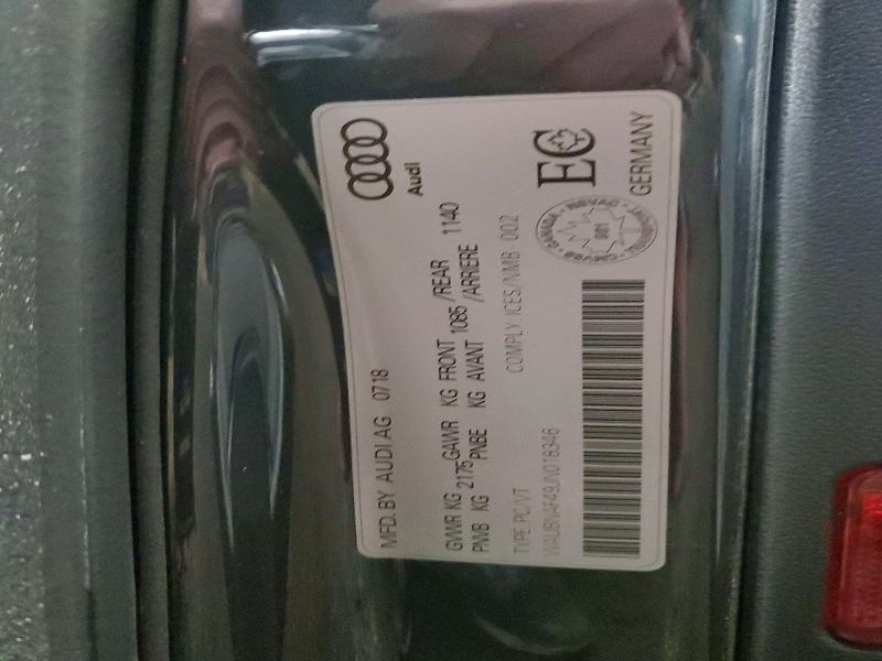 Aukcja sprzedaży 2018 Audi A4, vin: WAUBNAF49JN018346, numer aukcji: 72145925