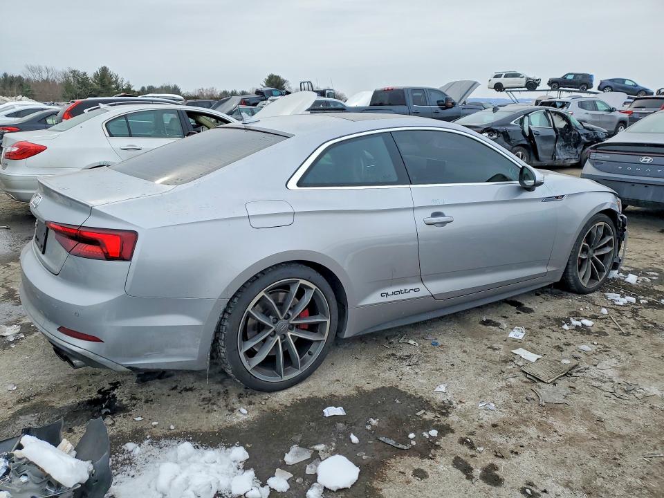 2018 Audi S5 მანქანა იყიდება აუქციონზე, vin: WAUP4AF53JA012244, აუქციონის ნომერი: 76405665