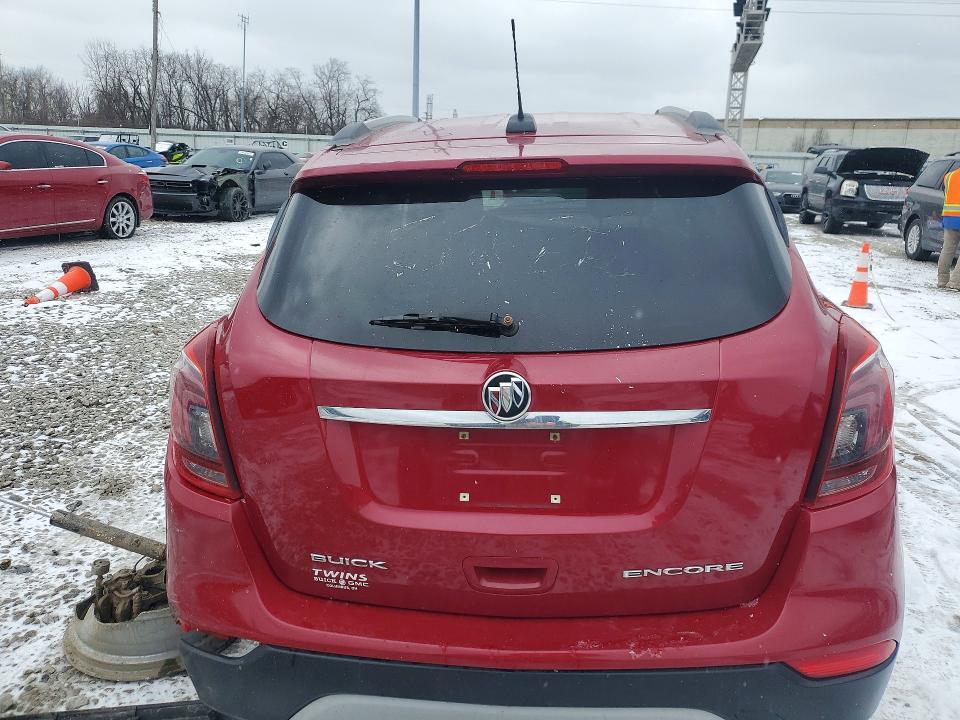 77651725 :رقم المزاد ، KL4CJASB0HB012772 vin ، 2017 Buick Encore مزاد بيع