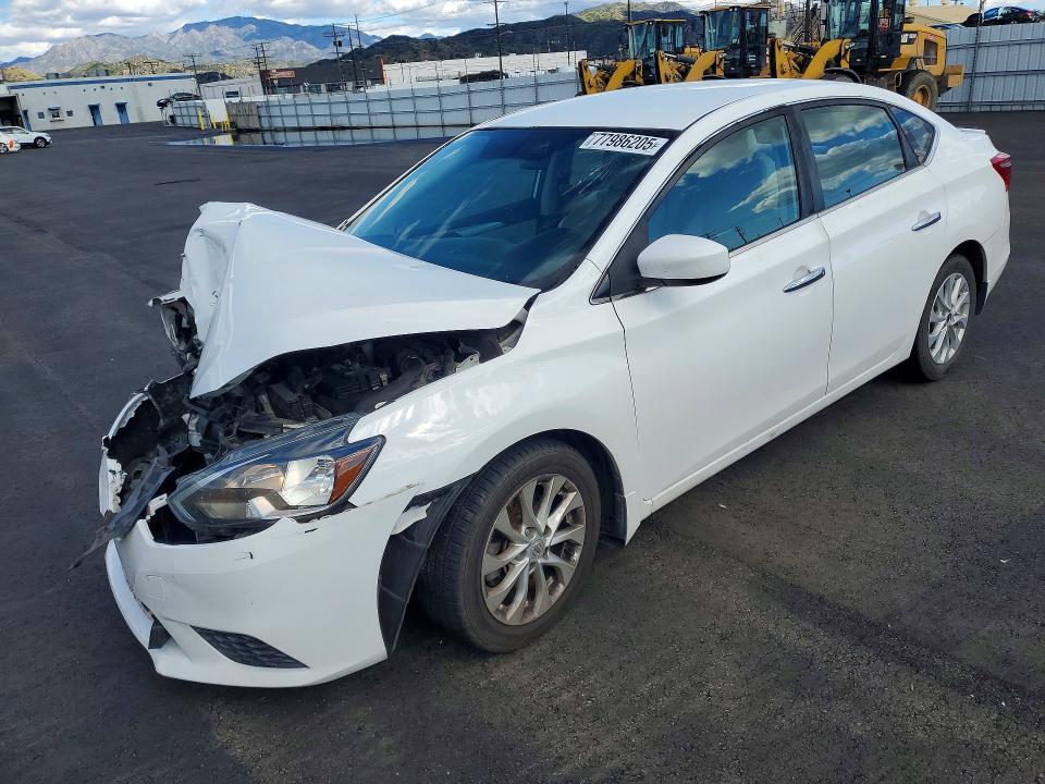 2017 Nissan Sentra მანქანა იყიდება აუქციონზე, vin: 3N1AB7AP1HY304073, აუქციონის ნომერი: 77986205