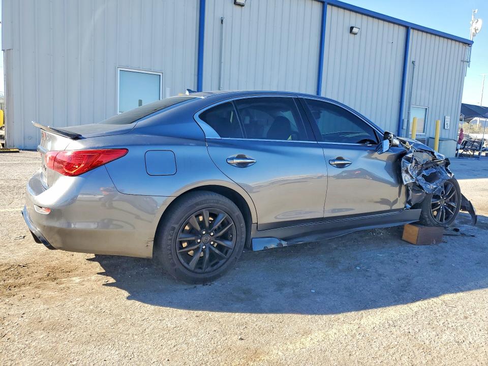 76162855 :رقم المزاد ، JN1BV7APXFM342025 vin ، 2015 Infiniti Q50 مزاد بيع