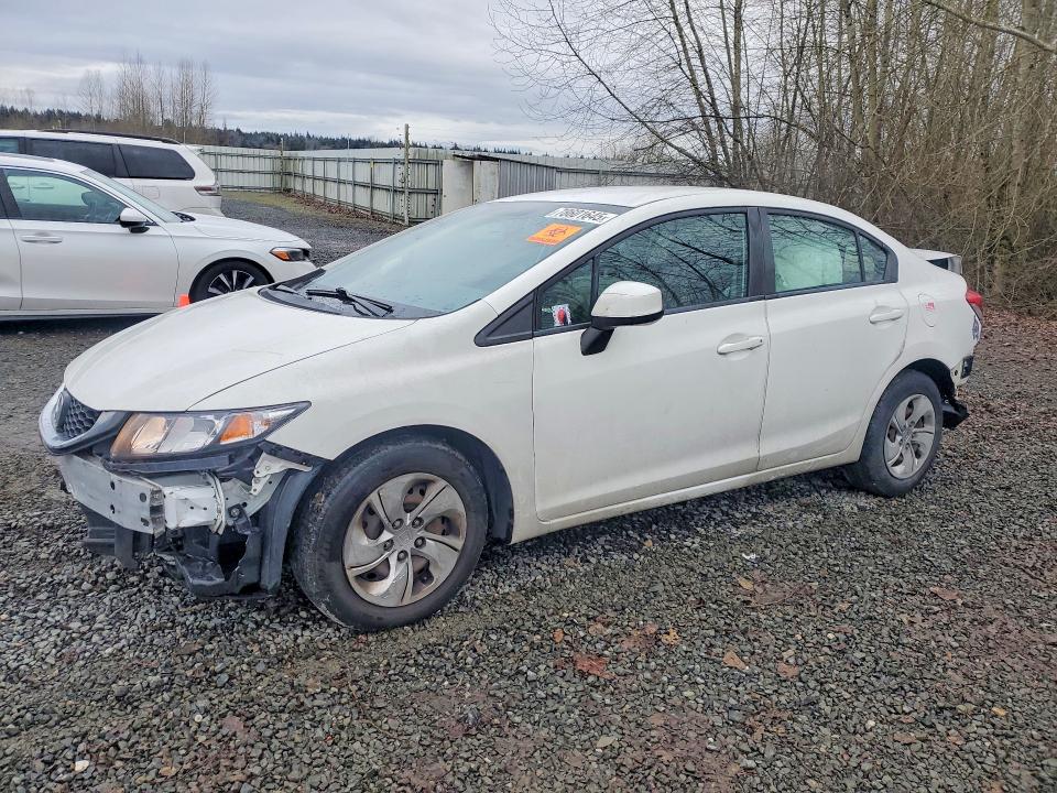 Продаж на аукціоні авто 2013 Honda Civic, vin: 2HGFB2F51DH530998, номер лоту: 78601645