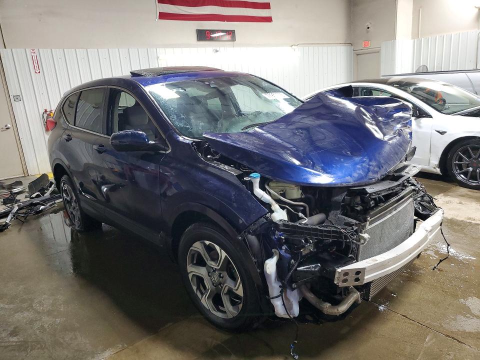 2019 Honda Cr-v მანქანა იყიდება აუქციონზე, vin: 5J6RW2H59KL018459, აუქციონის ნომერი: 77950075