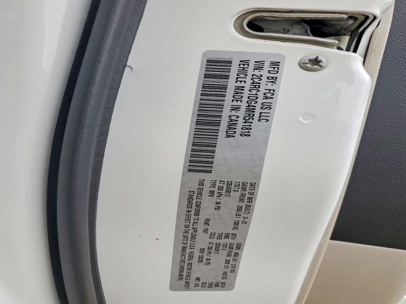 Продаж на аукціоні авто 2021 Chrysler Voyager, vin: 2C4RC1DG4MR541818, номер лоту: 75219315