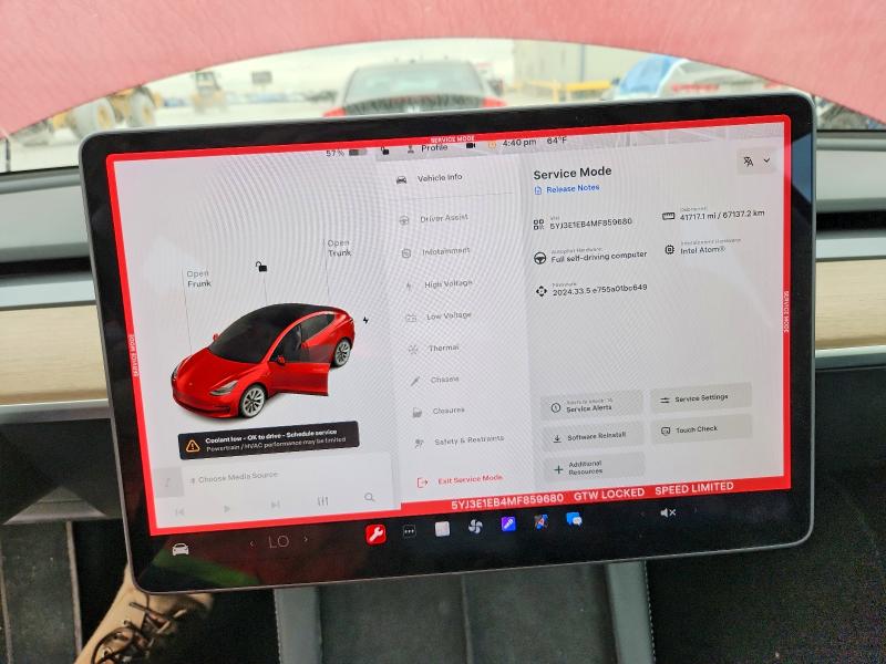 2021 Tesla Model 3 მანქანა იყიდება აუქციონზე, vin: 5YJ3E1EB4MF859680, აუქციონის ნომერი: 78297995