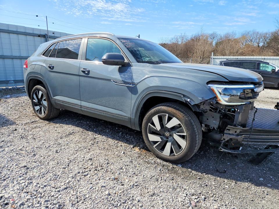 78325325 :رقم المزاد ، 1V2KE2CAXSC214150 vin ، 2025 Volkswagen Atlas Cross Sport مزاد بيع