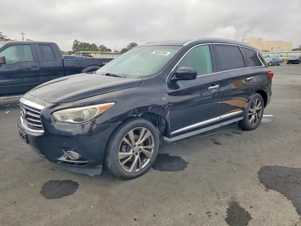76632295 :رقم المزاد ، 5N1AL0MNXFC505855 vin ، 2015 Infiniti Qx60 مزاد بيع