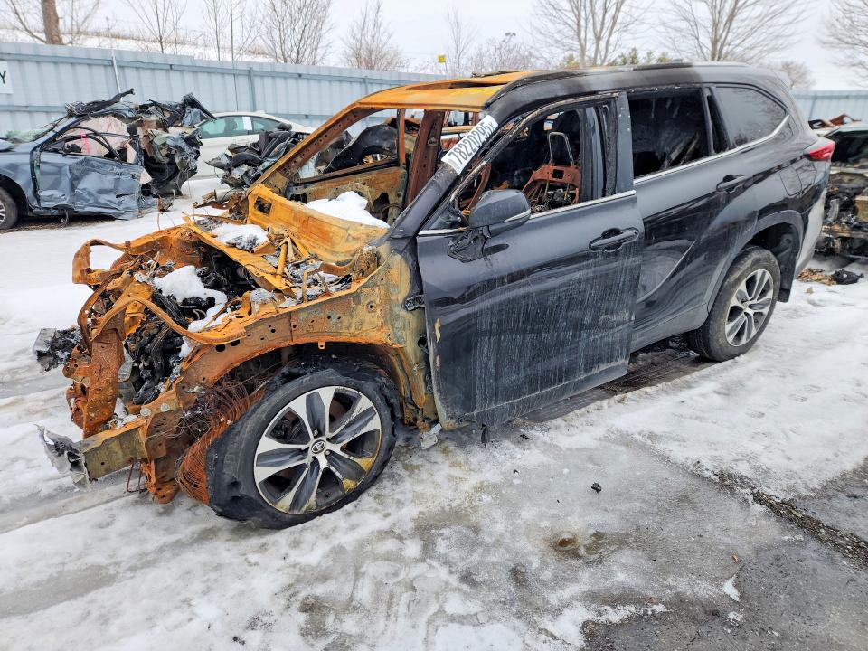 Продажа на аукционе авто 2020 Toyota Highlander, vin: 5TDGZRBHXLS034931, номер лота: 78220295