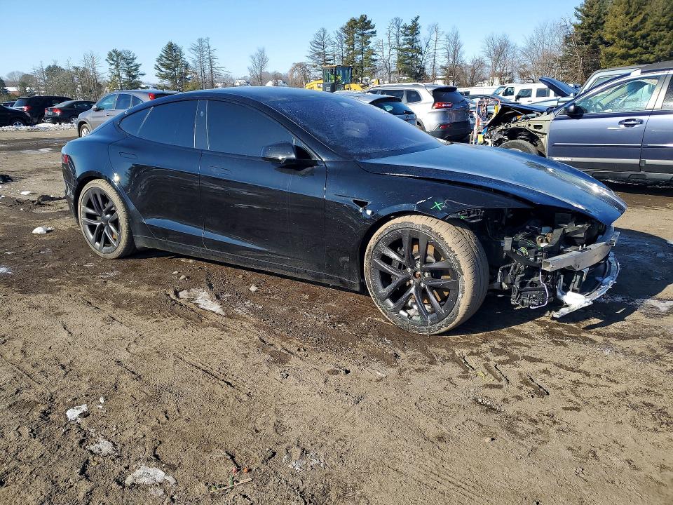73854555 :رقم المزاد ، 5YJSA1E59MF434148 vin ، 2021 Tesla Model S مزاد بيع