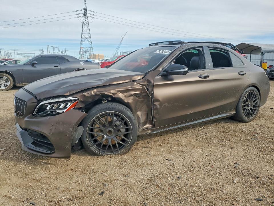 2019 Mercedes-benz C მანქანა იყიდება აუქციონზე, vin: 55SWF8GBXKU316328, აუქციონის ნომერი: 78355165