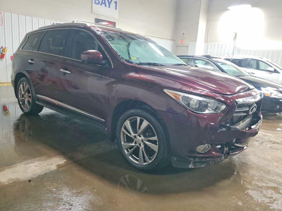 75268265 :رقم المزاد ، 5N1AL0MM1FC510398 vin ، 2015 Infiniti Qx60 مزاد بيع