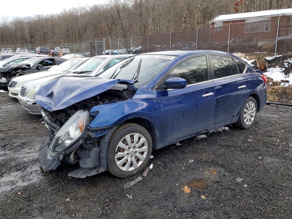 78594515 :رقم المزاد ، 3N1AB7AP8KY371292 vin ، 2019 Nissan Sentra مزاد بيع
