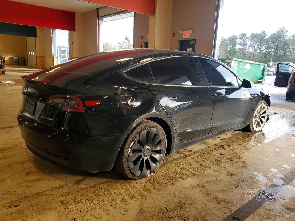 Продажа на аукционе авто 2021 Tesla Model 3, vin: 5YJ3E1EB0MF975345, номер лота: 76799625